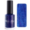 Woodland Walk: Northlight (P156) - Royal Blue Jelly Flakies Nail Polish