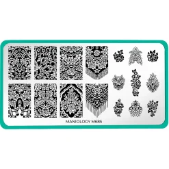 Wrapped in Wool (M685) - Nail Stamping Plate