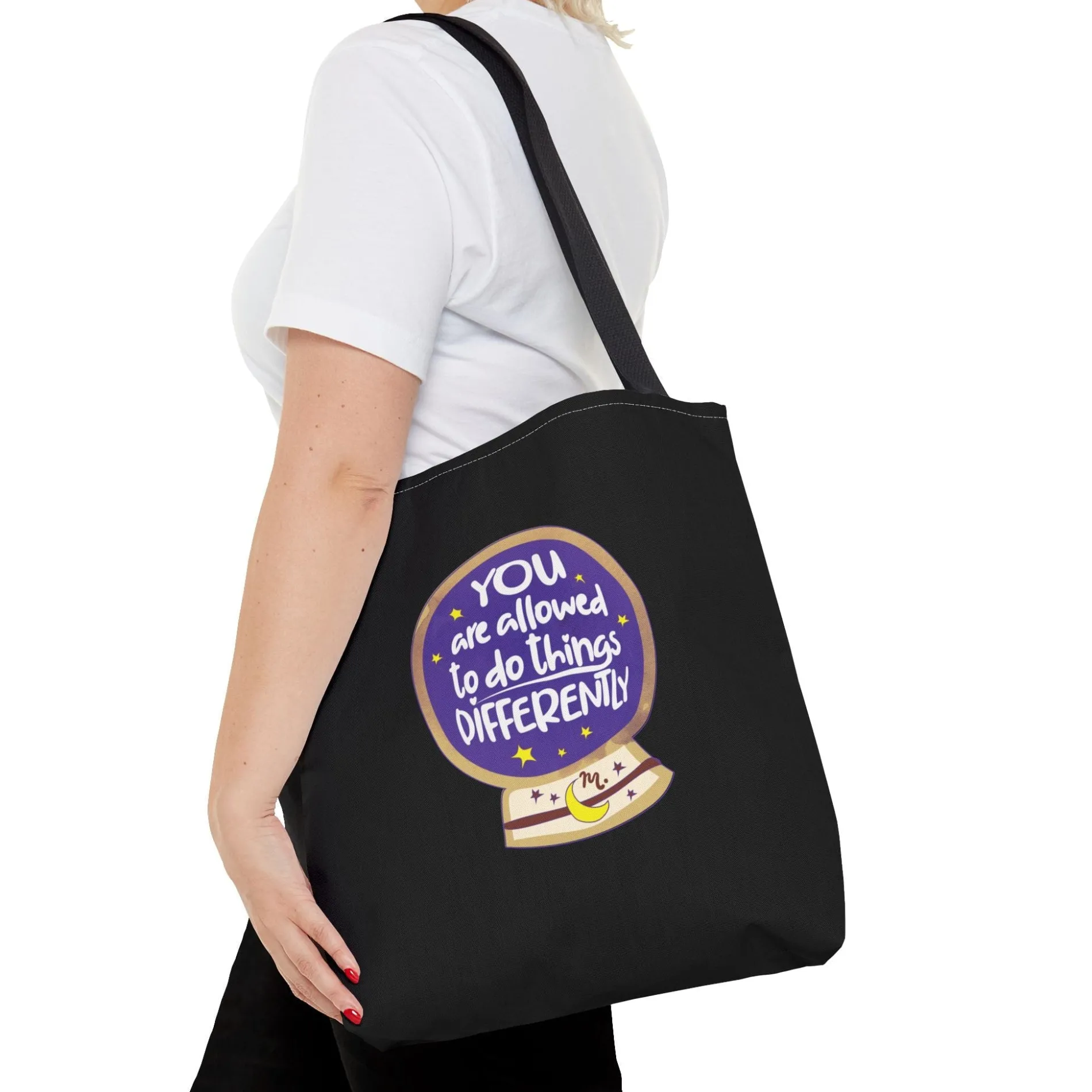 You Are Allowed to do Things Differently - The Nail Artist Tote Bag